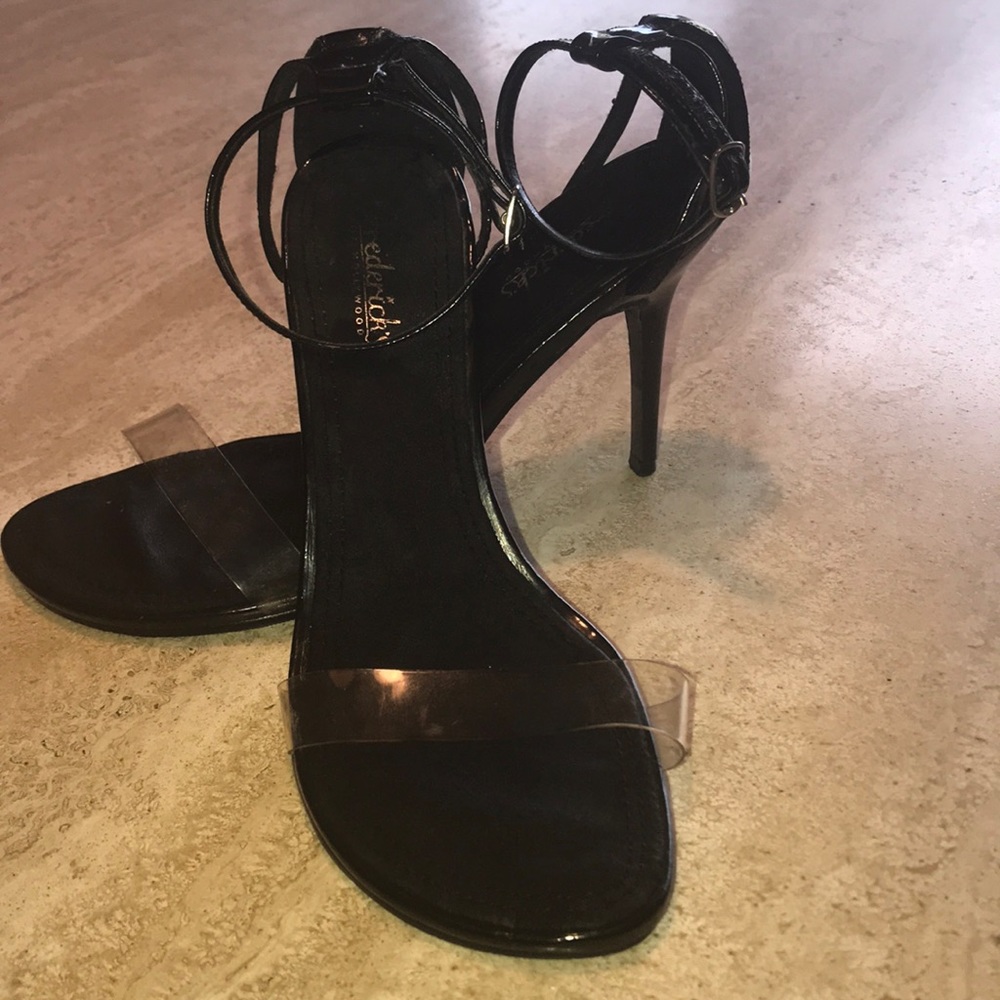 🔥Sexy🔥Black Fredericks of Hollywood Stiletto New